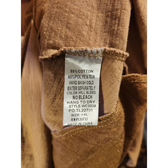 ☀️ Umgee Two-Tone High-Low Tunic Top – Size 1XL - Picture 5 of 5